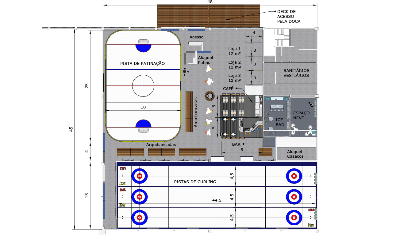 halle de curling de São Paulo