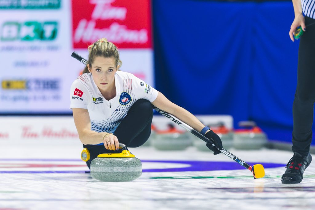 L'américaine Taylor Anderson<