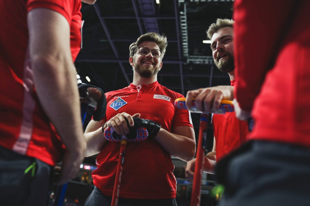 L'équipe norvègienne