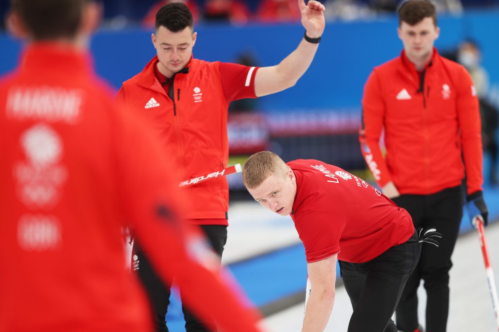 L'équipe de la Grande Bretagne 