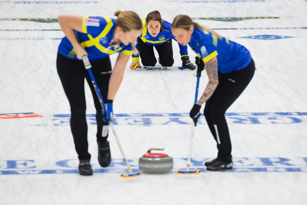 L'équipe féminine suèdoise