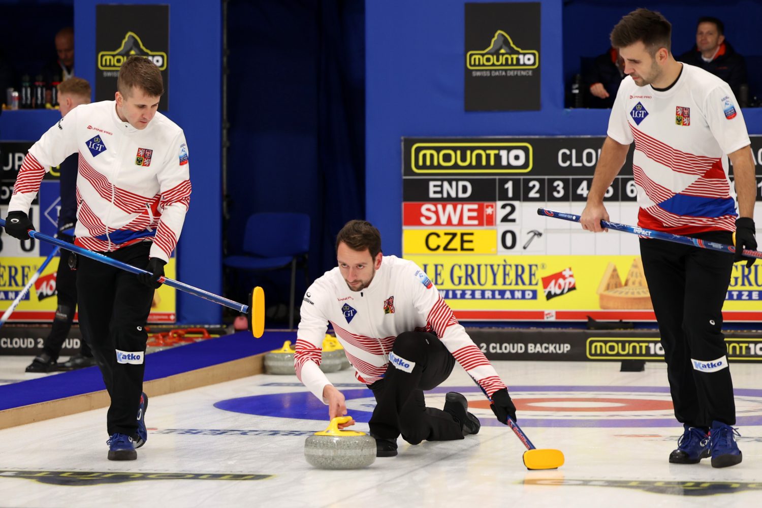 L'équipe masculine tchèque