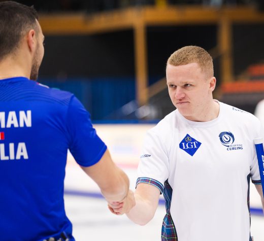 L'italien
                Sebastiano Arman et l'écossais Bobby Lammie