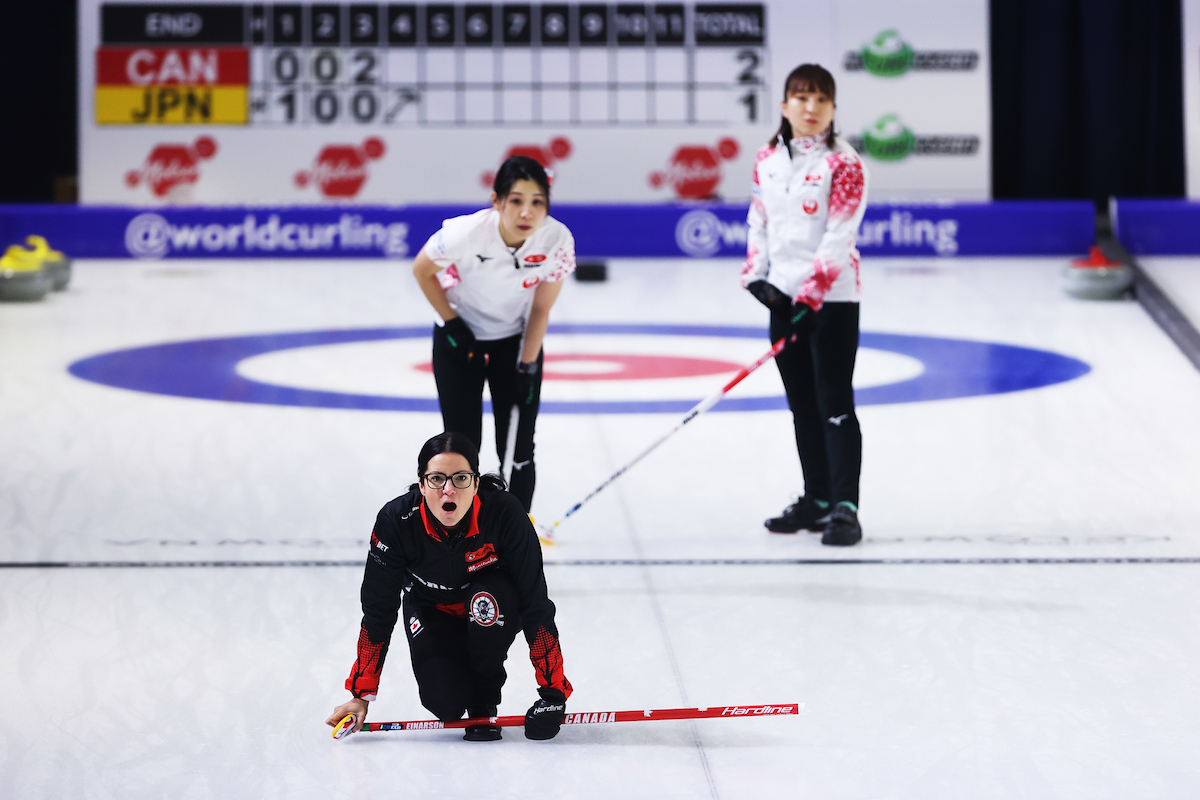 Le match Japon / Canada